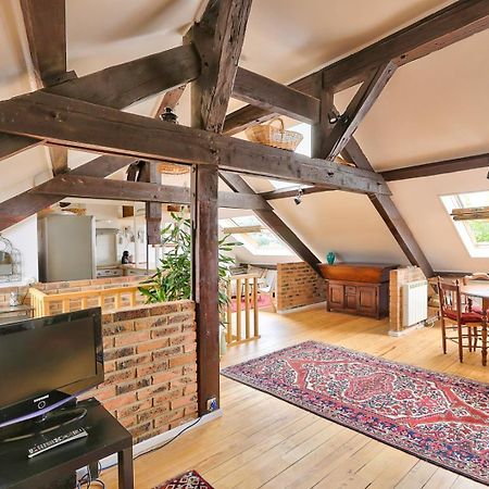 Rustic Bohemian Duplex In Meudon Apartment Bagian luar foto